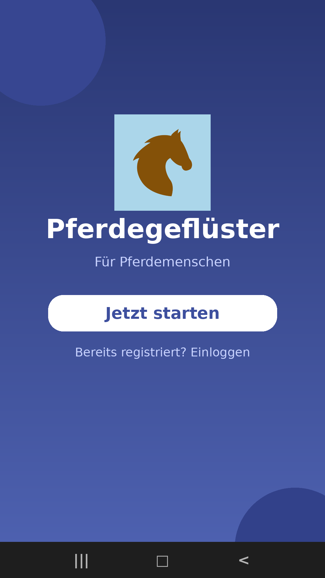Pferdeflüster-App Screenshot 1